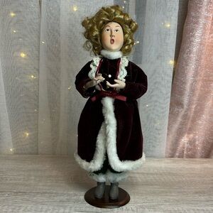 Christmas Tree Shop Caroling Doll